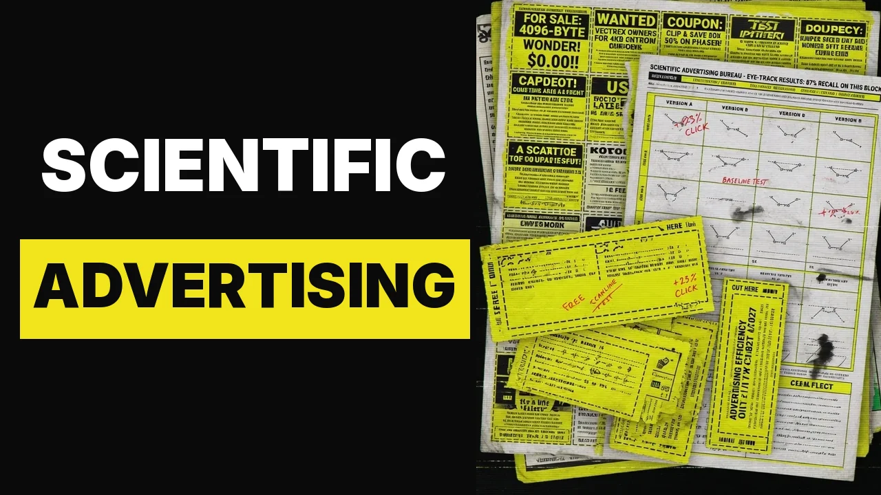 Scientific Advertising: das Buch, das aufhörte, Anzeigen als Glücksspiel zu behandeln